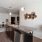a kitchen with an island and a dishwasher
